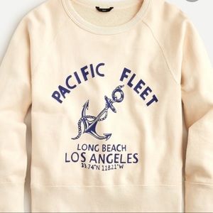 Pacific Fleet J Crew sweatshirt